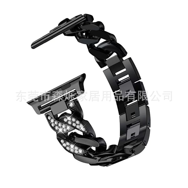 Klockarmband för Apple Watch iWatch 38/40MM Svart