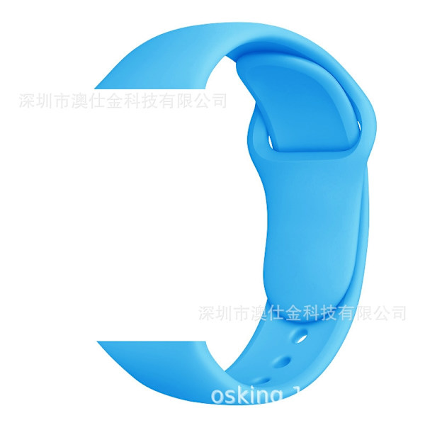 Klockarmband för Apple Watch iWatch 38/40/41/42 S10 S/M Blå