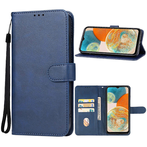 Läderfodral för Samsung Galaxy A23 5G Blue