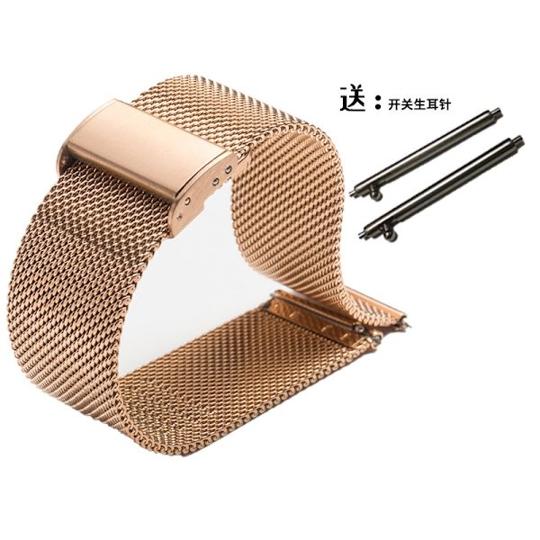 Klockarmband för Apple Watch iWatch Passande klockor 38-40-41 Guld 0.6 linjespänne