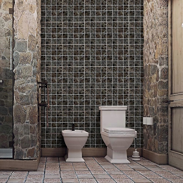 10 kpl Vedenpitäviä Laatta Mosaiikki Tarroja