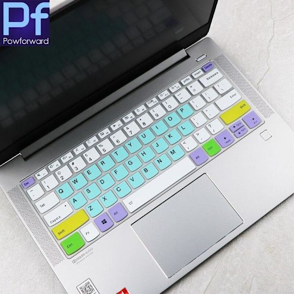 Näppäimistön suojat Lenovo IdeaPad YOGA Slim silikoniselle kannettavan tietokoneen näppäimistön suojukselle candymint