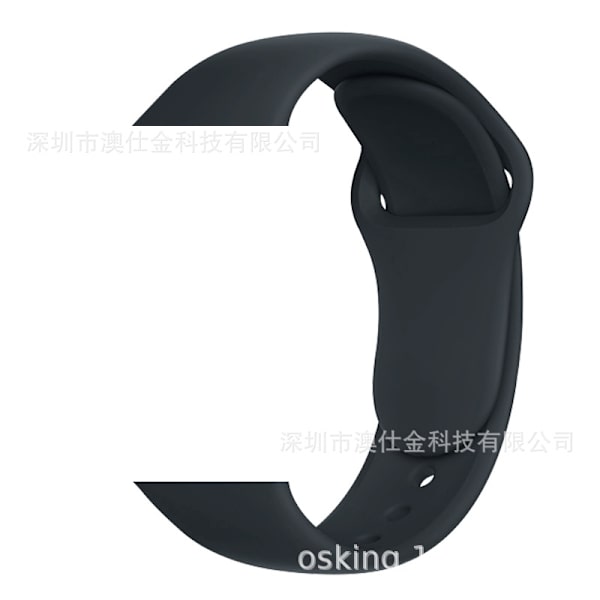 Kellon ranneke Apple Watch iWatch 38/40/41/42 S10 M/L Midnight -kelloon