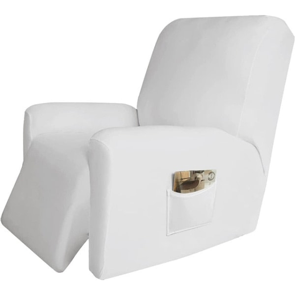 4 delar Recliner Sofföverdrag för Vardagsrum Elastiskt Fåtöljöverdrag Skydd Lazy Boy Relax Fåtöljöverdrag Brown
