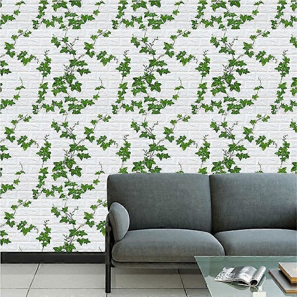 1/5/10 stk. 70*38 cm Høykvalitets 3D Skum Veggpanel Retro Selvklebende Tapet Stue Bakgrunn Vegg Hjem Dekorering 5 stk. 70*38 cm 5Pcs 70*38cm