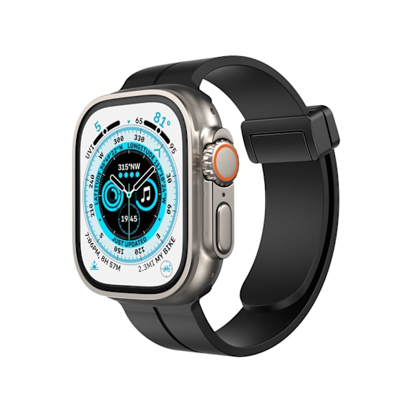 Klockarmband för Apple Watch iWatch 38/40/41mm Svart