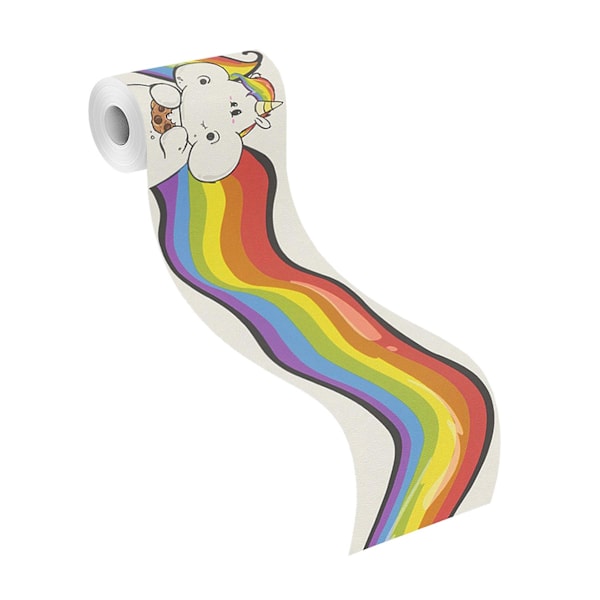 Rasch Unicorn Rainbow Barneborder Tapet