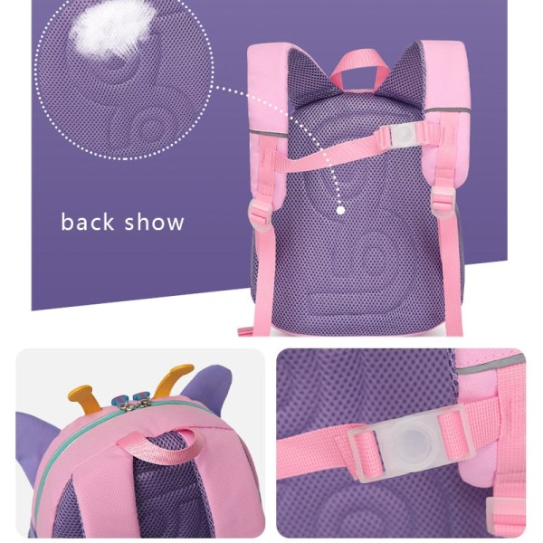 Populære 3D Tegneserie Dyre Baby Ryggsekker Barnehage Skolesekk Barn Ryggsekk Barn Skolevesker Jenter Gutter Ryggsekker new arrivals7