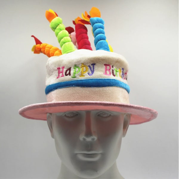 Julehat Juleferie Dekoration Hue Fødselsdagshat Fest Performance Rekvisitter Birthday hat 1 Average size