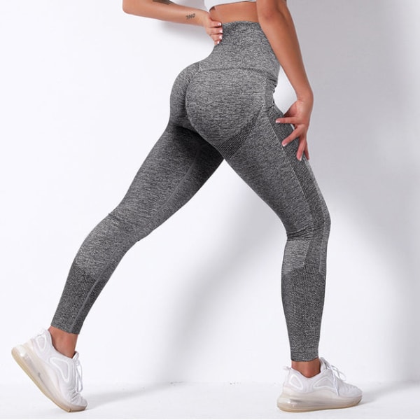 Yoga Bukser Dame Push Up Bukser Høj Talje Leggings SL565RE M