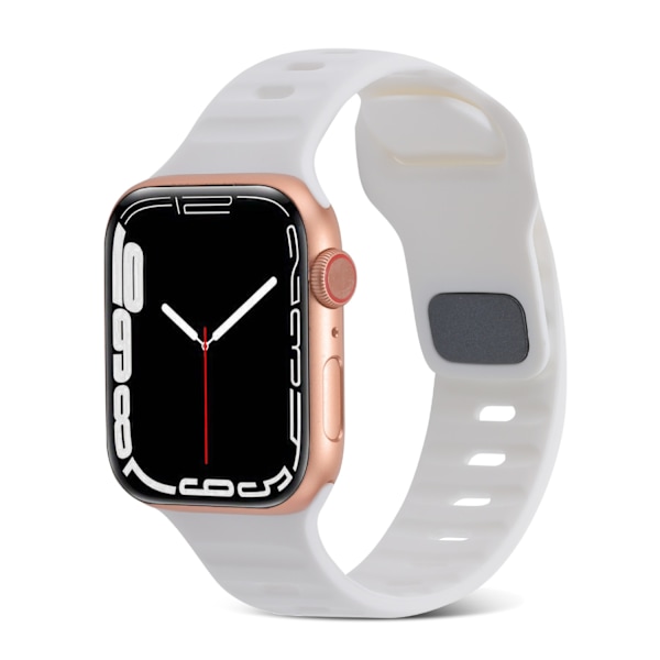 Kellon ranneke Apple Watch iWatch 42/44/45/49mm Valkoinen