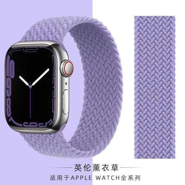 Kellon ranneke Apple Watch iWatch 42/44/45/49MM M-koko ultra/1-8. sukupolvi se täysi sarja yleisranneke brittiläinen laventeli