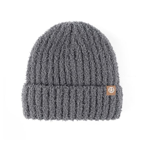 Varm Plyschmössa Dam Flänsstickad Hatt Herr Sammet Kallskydd Öronlappar Slipover Hatt Khaki Average size