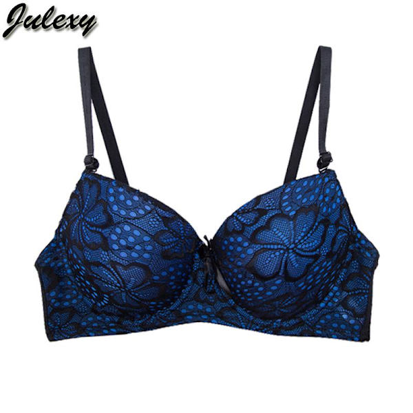 Sexig BC 75 80 85 90 95 100 Dam BH Stor Storlek Underkläder Kvinna Behå Spets Push Up Bralette Red 80C
