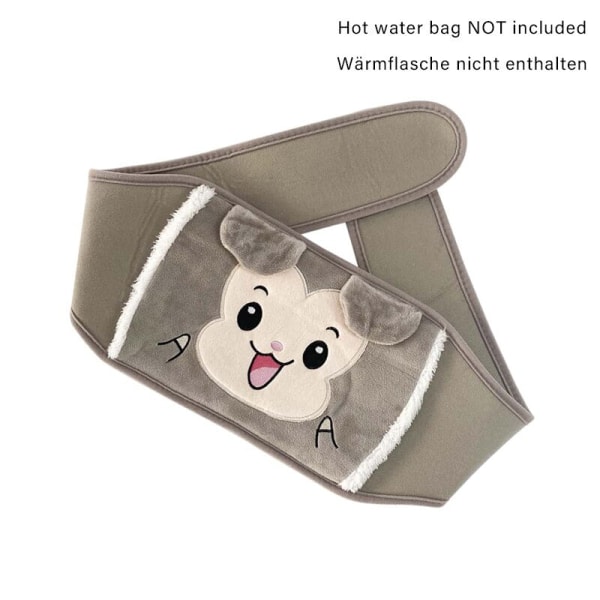 Kawaii Vattenflaska Bälte Handvärmare Söta Djur handväskor Varmvattenpåse Varmvattenflaskor för flickor Värmare Julklapp Cat set