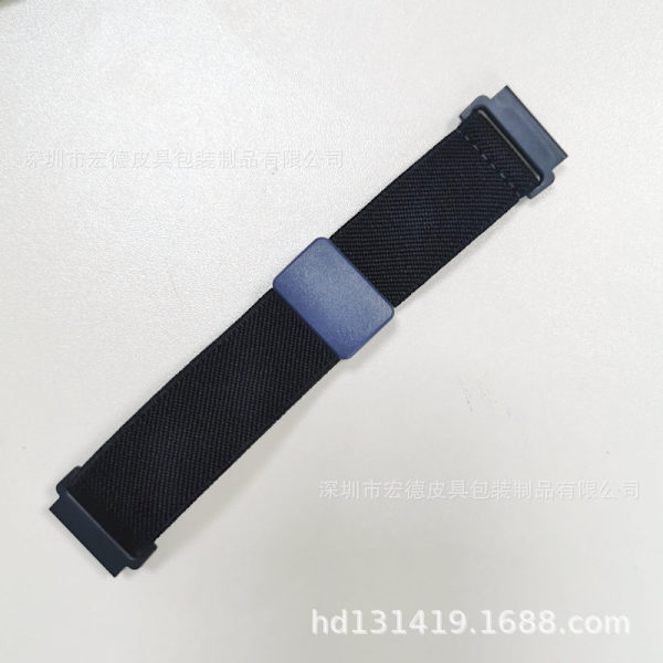 Klockarmband för Apple Watch iWatch för 38/40/41mm enfärgad mörkblå
