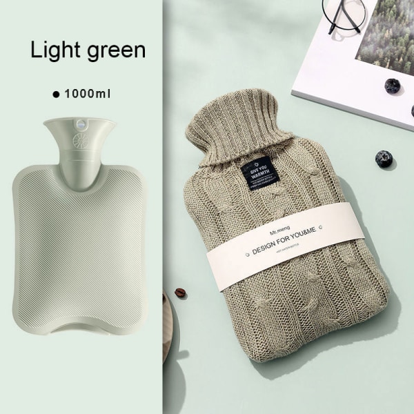 Varmtvannsflaske for hender, for kvinner, spesiell varmtvannsflaske for menstruasjon, håndvarmer, varmtvannsposer for vinteren mufen2000ml Overseas