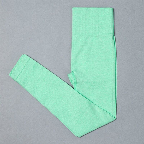 Yoga Sett Sportdrakt Trenings Active Antrekk Fitness Gym Sett For Kvinner Green Set3 M