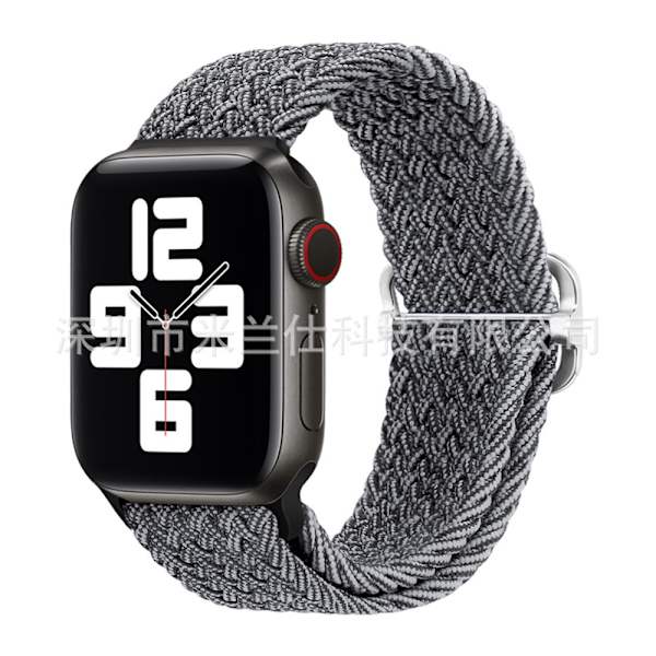 Klockarmband för Apple Watch iWatch 42/44/45/46/49mm 6 grå och vit