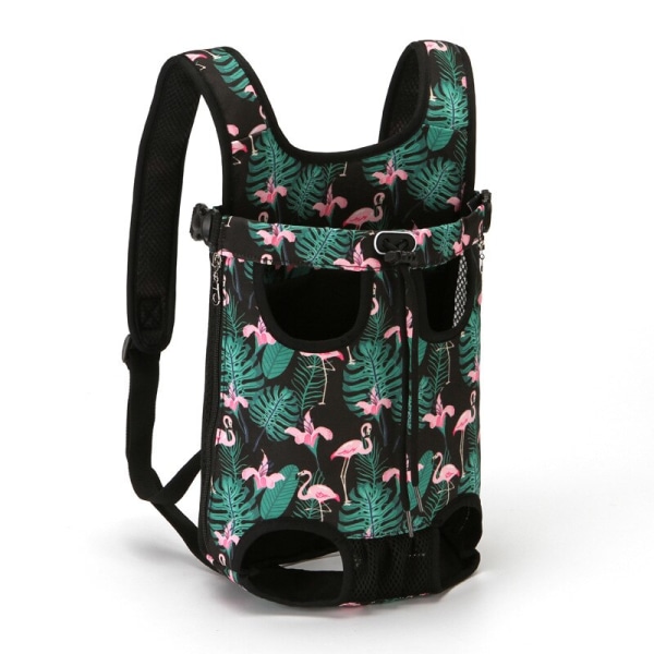 Højkvalitets Kæledyrstaske Rygsæk Foldbar Hunde Katte Taske Lærred Denim Taske Til Lille Hund Katte Taske Mode Harnes De Perro Mochila Beige XL