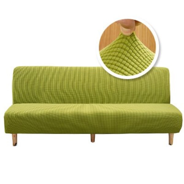 Storlek Sofföverdrag Bäddsoffa Fällbart Sits Överdrag Stretch Överdrag Armlös Billig Soffskydd Elastiskt Överdrag För Hem Hotell Bankett 3776-IV Z Size 160-190cm