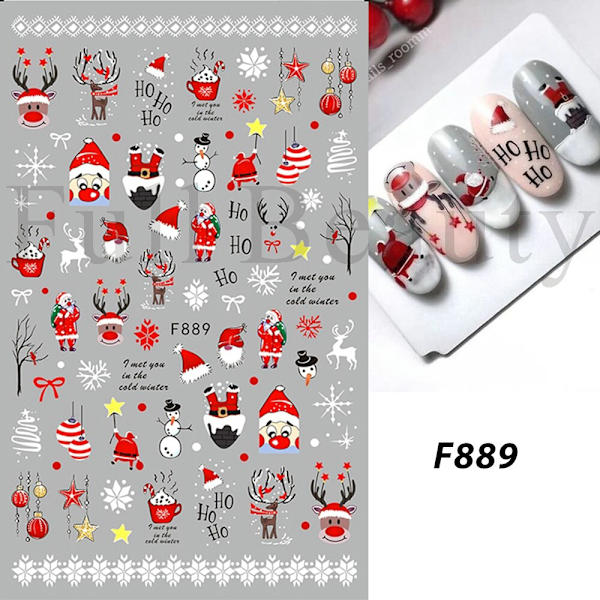 Söta Tecknade Dödskalle Nagelstickers Läskig Halloween Dekoration Spöke Fladdermus Ond Pumpa Sliders För Manikyr Blod Nageldekaler GLF886 F892