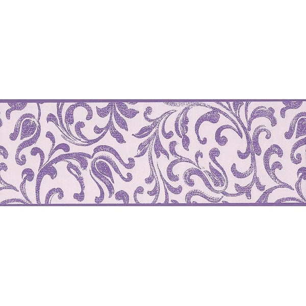 AS Creation Acanthus Scroll Violetti Reunuskirjailu