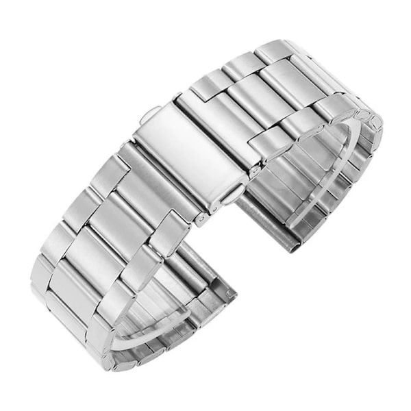 Klockarmband för Apple Watch iWatch Tillämpliga modeller 38-40-41 Silverrand