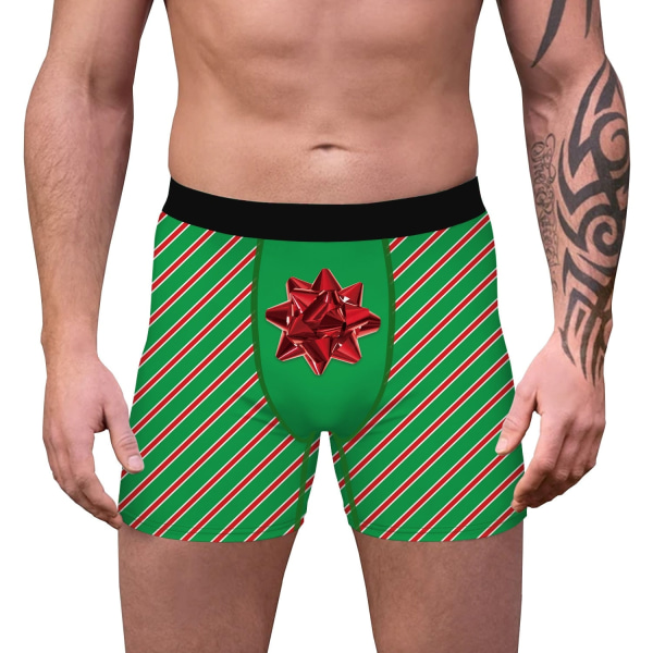 How the Grinch Stole Christmas Cosplay Kalsonger Boxer Man bomull Man Trosor Andas Herr Underkläder Prop 2