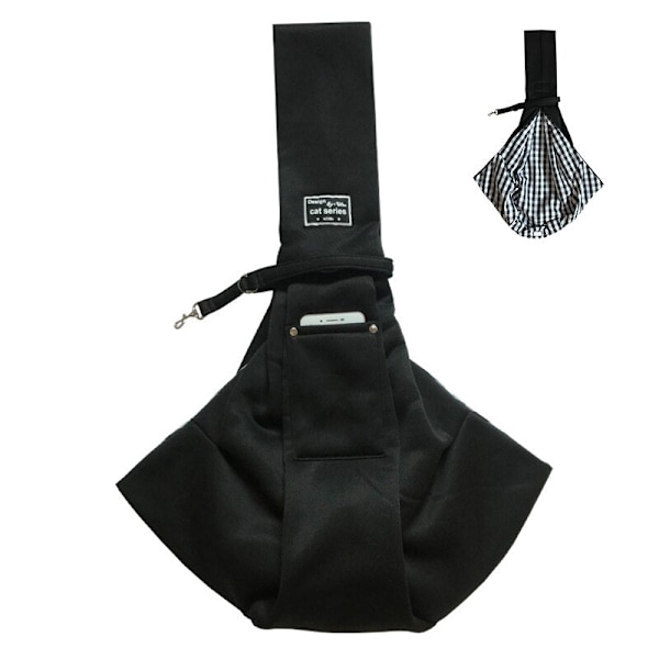 Bärväska för valpar, katter, valpar, utomhusresor, hund, axelväska, bomull, enkel komfortsling, handväska, tote pouch Red