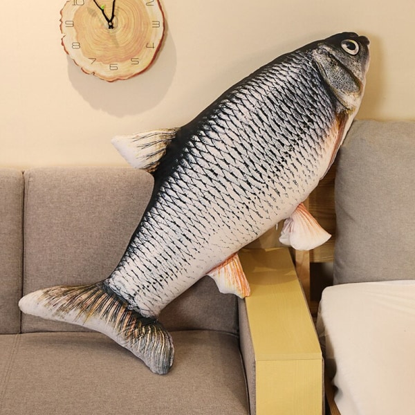 30cm 3D Simulering Gullfisk Plysjleker Fylt Myk Dyr Karpe Plysjpute Kreativ Sofapute Putegave Leketøy for Barn lianyong