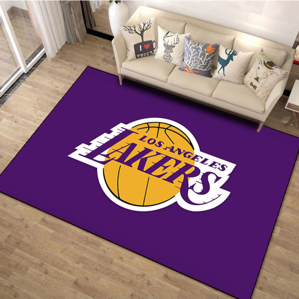 Basketboll Matta Vardagsrum Soffa Soffbord Kudde Sovrum Säng Matta Rum Dekorativ Matta NBA-06 50*80cm