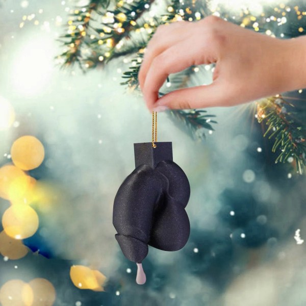 Rolig Julhänge Julgransprydnad Juldekor Trädhängande Prydnad Hem Juldekor Kreativ Gåva A One Size
