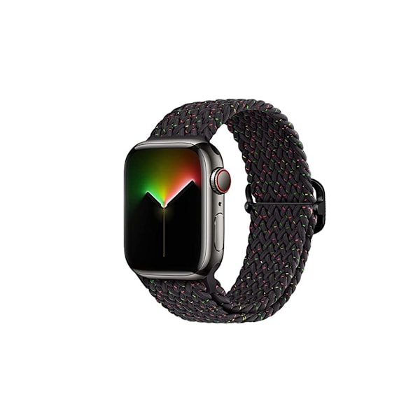 Kellon ranneke Apple Watch iWatch 38/40/41MM Galaxy Black -kelloon