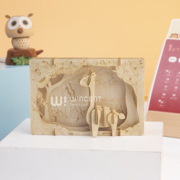3D Barne Tidlig Utdanning Pedagogiske Leker Tre Dimensjonalt Puslespill DIY Kreativ Vitenskap og Utdanning Håndlaget C005-shark