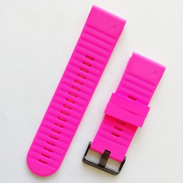 Urrem 26mm egnet til Garmin Fenix 5X/6X/Fenix3 HR Pink