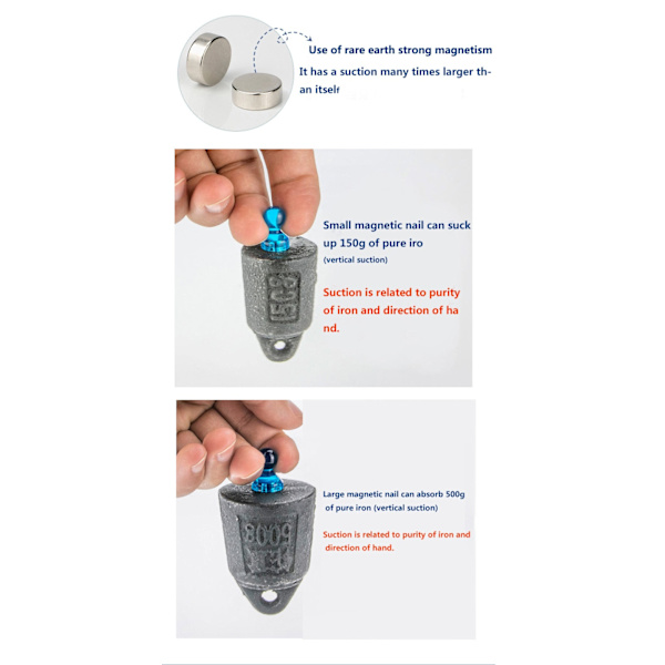 10 st Trycknålar Kontor häftstift Starka Neodymmagneter Konmagneter Supermagnet anslagstavla Schack Magnetiska trycknålar 10pcs blue 21X15