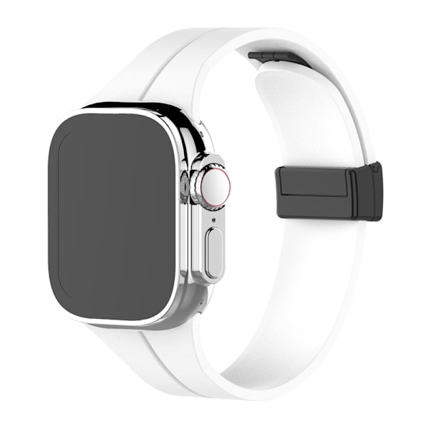 Klockarmband för Apple Watch iWatch för S10-42mm 38/40/41mm Vit