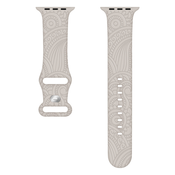 Klockarmband för Apple Watch iWatch 38/40/41MM standard cashew blomma stjärnljusfärg