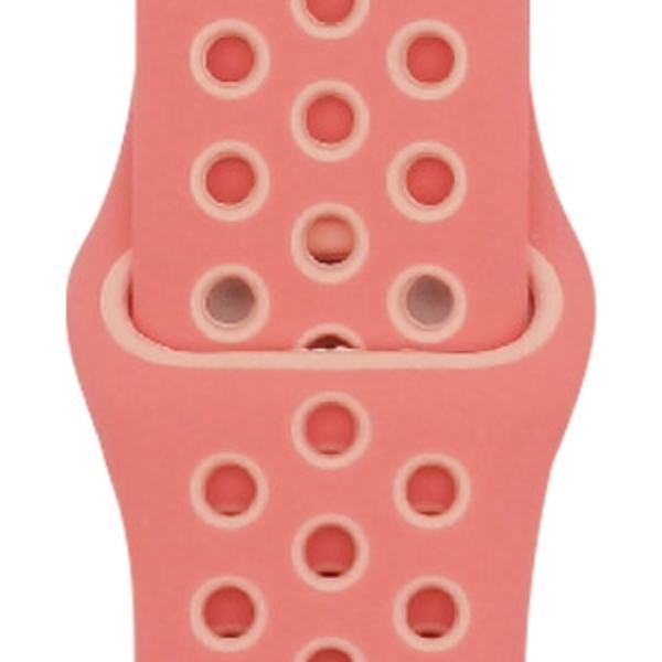 Kellon ranneke Apple Watch iWatch -kelloon malleille S10-42mm 38/40/41mm-S 49 oranssi pinkki + vaaleanpunainen