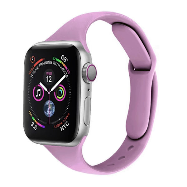Klockarmband för Apple Watch iWatch 38/40/41MM S10:42MM Ljuslila