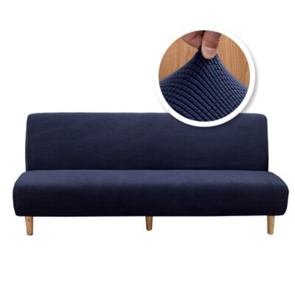 Storlek Sofföverdrag Bäddsoffa Fällbart Sits Överdrag Stretch Överdrag Armlös Billig Soffskydd Elastiskt Överdrag För Hem Hotell Bankett 3776-PC Z Size 160-190cm