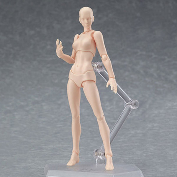 13cm Kunstner Kunst Maleri Anime Figur Skisse Tegne Mann Kvinne Bevegelig Kropp Chan Ledd Action Figur Leke Modell Tegne Mannekeng 001 skin color(male) As  photo