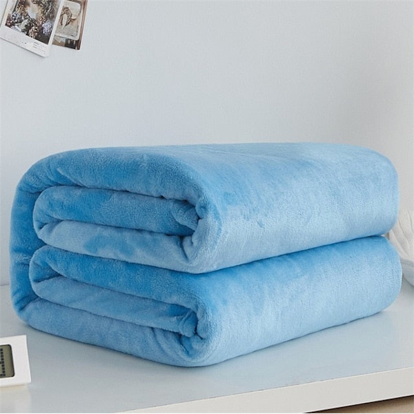 Mjuka Varma Korallfleece Filtar för Sängar Fuskpäls Mink Pläd Enfärgad Sofföverdrag Sängöverkast Vinter Plädfiltar Camel 180x200cm(71x78inch)