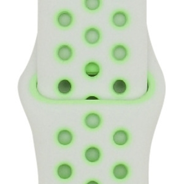 Klockarmband för Apple Watch iWatch för S10-42mm 38/40/41mm-L 45 ljusblå + grön