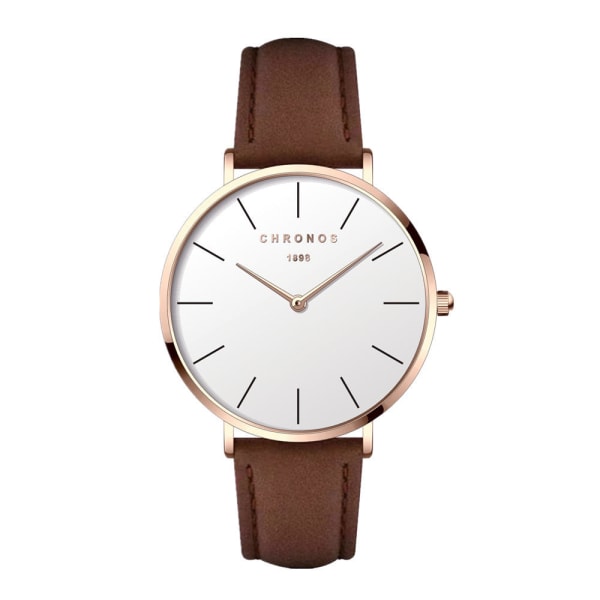 Herreur Koreansk Mode Parur Studenter Quartz Ur CH0239