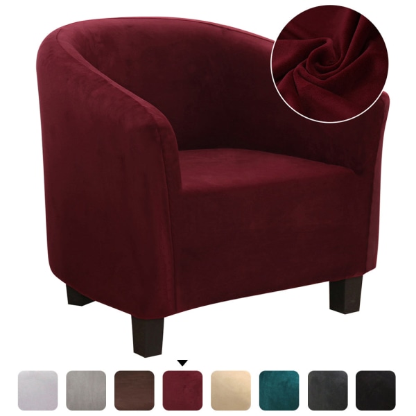 Vaskbart sofaovertræk Red