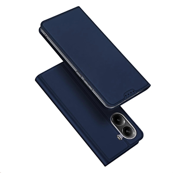 DUX DUCIS Skin Pro Series Flip Läder Telefonfodral Blue For Xiaomi Poco X7 Pro