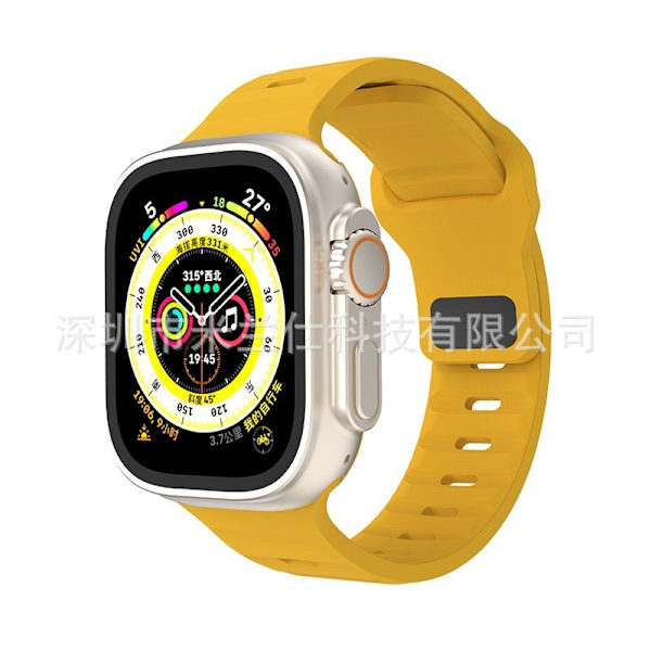 Klockarmband för Apple Watch iwatch 38/40/41/42mm-S10 gul