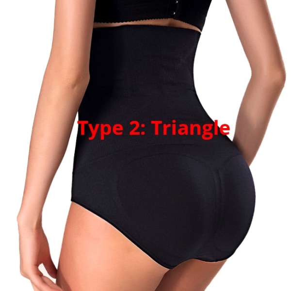 High Waist Trainer Shaper Magkontroll Trosor Höftrumpa Lifter Body Shaper Bantning Shapewear Modellering Strap Trosa Black XXL